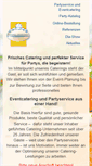 Mobile Screenshot of catering-eberhardt.de